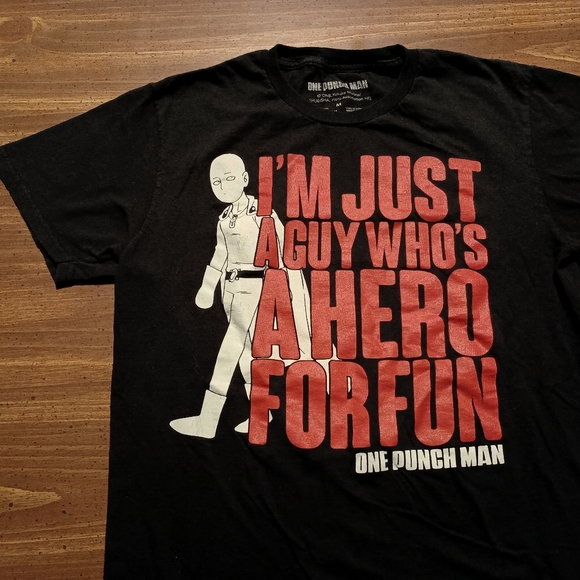 ONE PUNCH MAN T-SHIRT - Medium // Anime Cartoon Tee Shirt - Picture 5 of 6